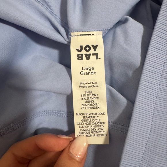 JOY LAB by Target Flutter Shorts Periwinkle Blue L - Picture 8 of 10